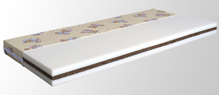 Kokosová matrace do dětské postýlky MARCELKA NATUR 140 x 70 cm